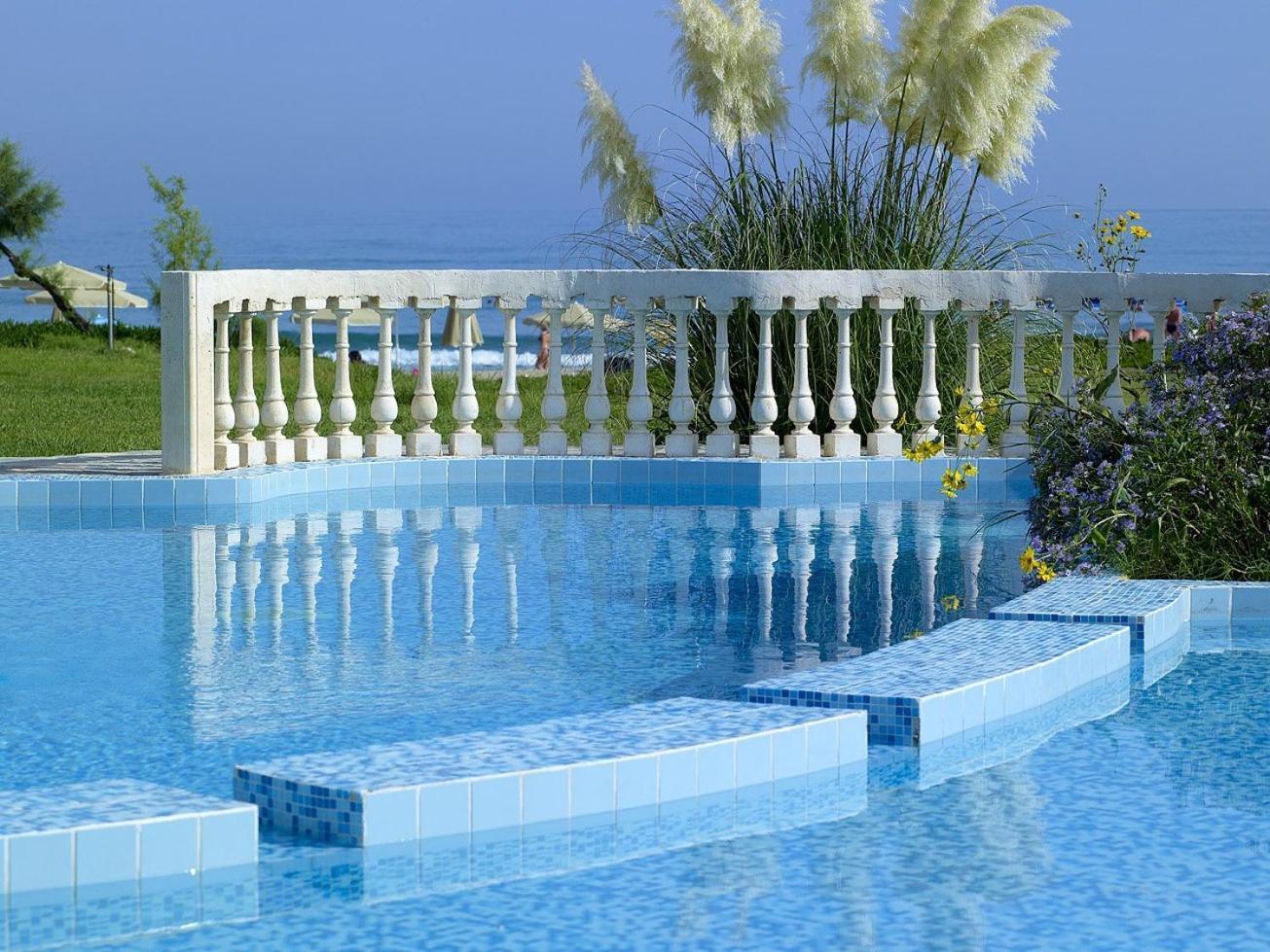 Orpheas Resort Hotel (Adults Only) Paralia Kourna Exteriér fotografie