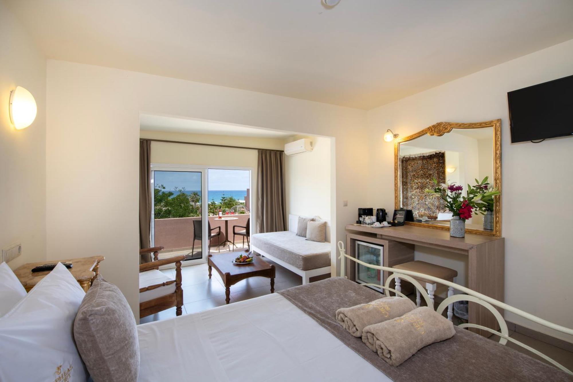 Orpheas Resort Hotel (Adults Only) Paralia Kourna Exteriér fotografie