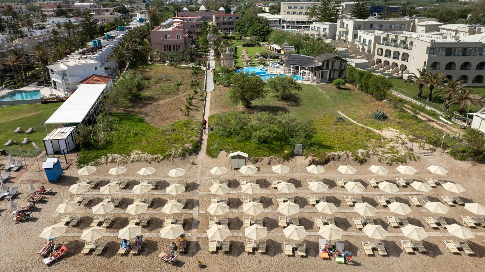 Orpheas Resort Hotel (Adults Only) Paralia Kourna Exteriér fotografie