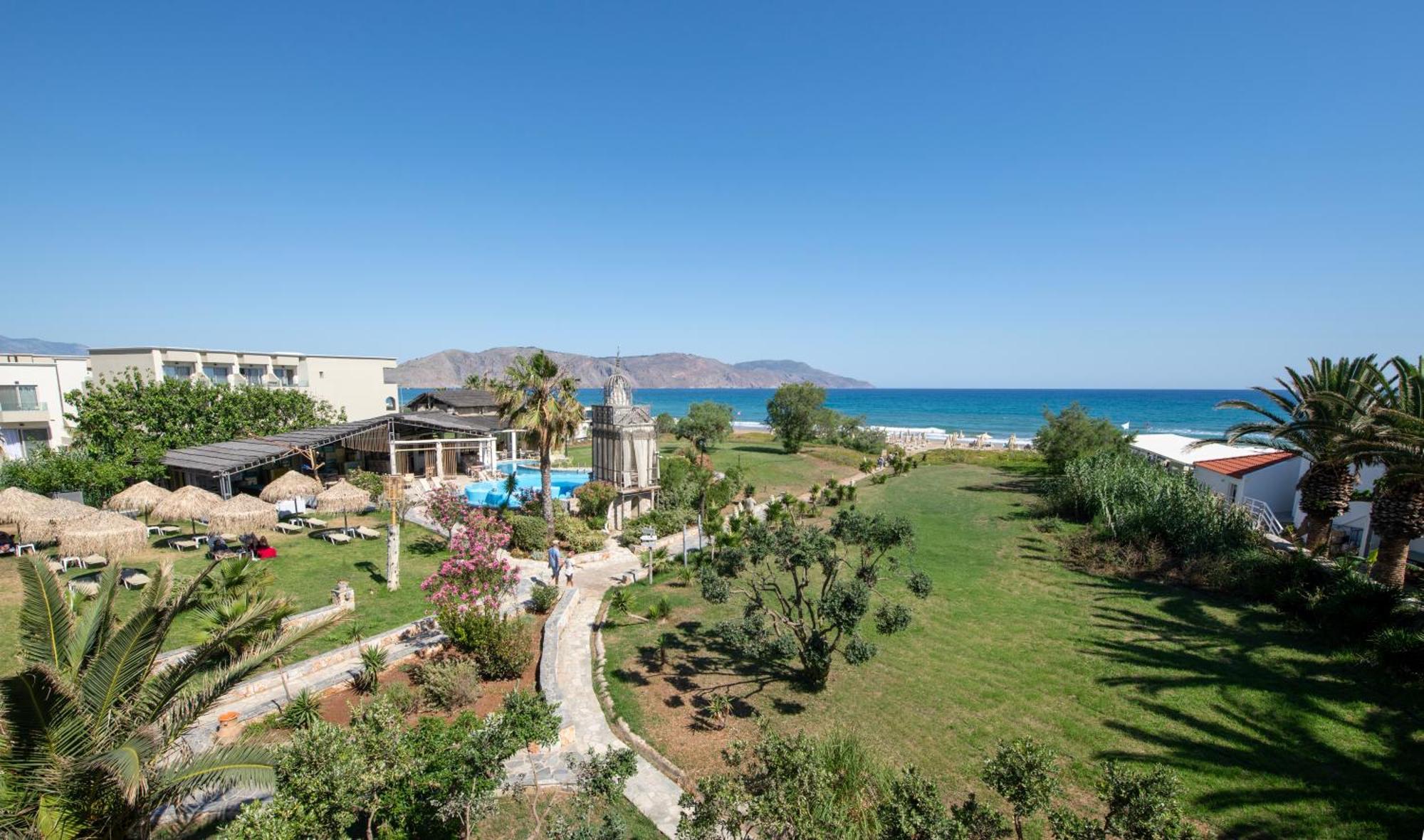 Orpheas Resort Hotel (Adults Only) Paralia Kourna Exteriér fotografie