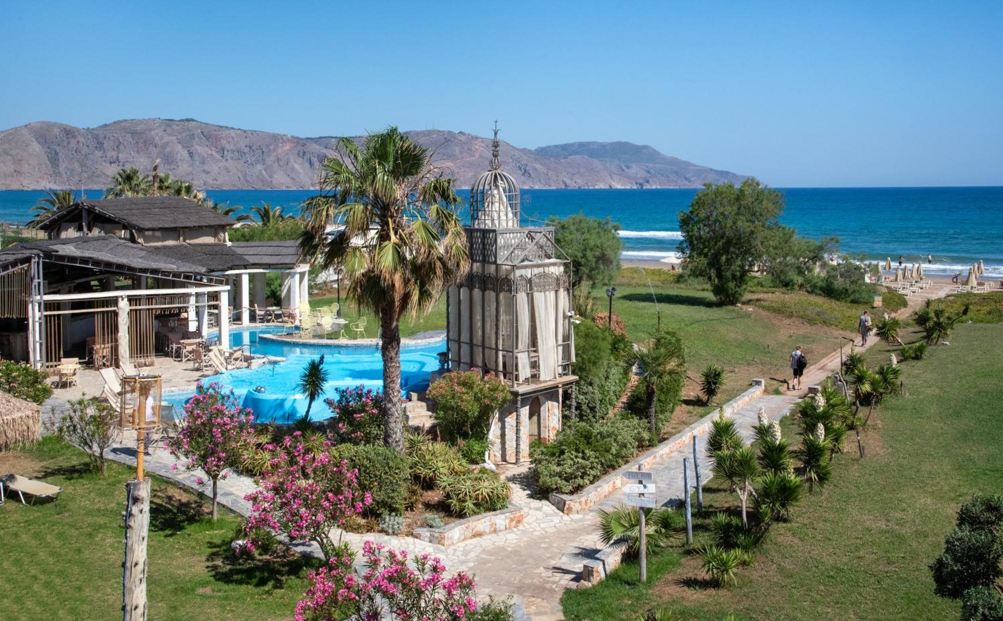 Orpheas Resort Hotel (Adults Only) Paralia Kourna Exteriér fotografie